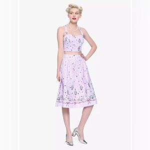 Her Universe Lavender Skirt Set